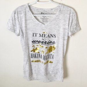 DISNEY IT MEANS NO WORRIES HAKUNA MATATA